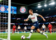 包含热刺0比4惨败拜仁，凯恩面对旧主破门又失点的词条