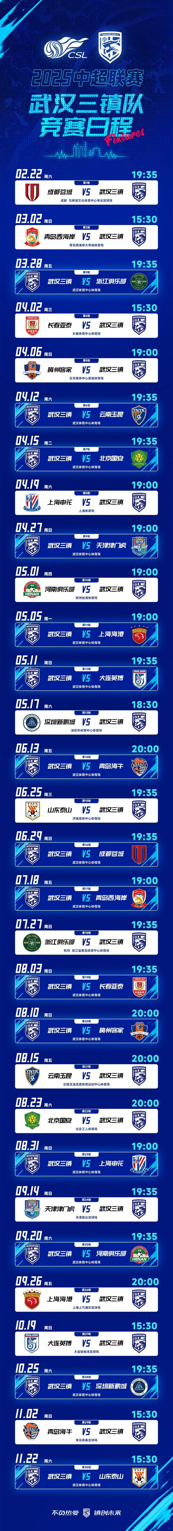关于中超-图多列闪击段刘愚扳平三镇1-1西海岸3轮不胜的信息